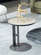 طاولة جانبية - البيج - Divano Elite